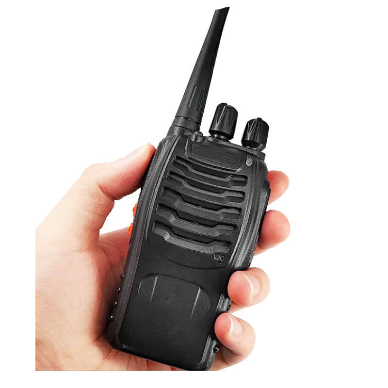 2-Piece 10km Handheld Crystal Clear Sound Walkie Talkie Set CA-53