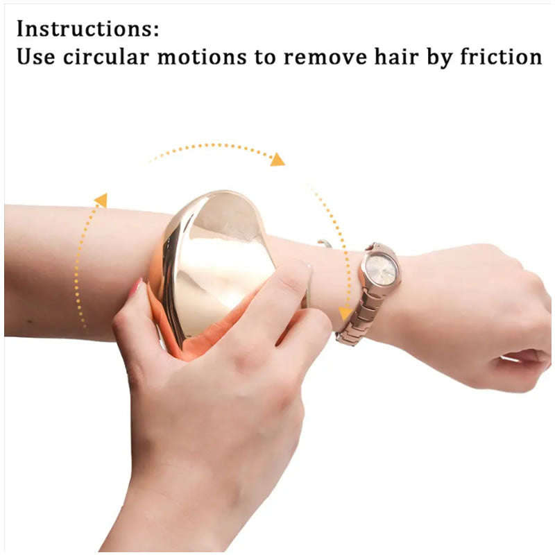Crystal Painless Hair Remover Epilator SILVER  DC-224