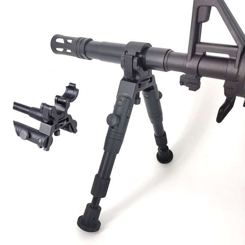 Gun Barrel Metal Tripod Adjustable 6-Inch Round Head JD-46