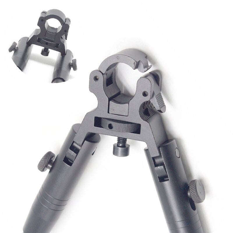 Gun Barrel Metal Tripod Adjustable 6-Inch Round Head JD-46