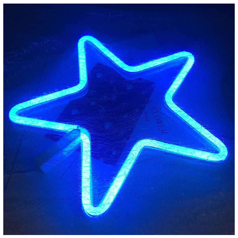 Star Sign Home Decoration LED Modeling Lamp FA-A8 BLUE