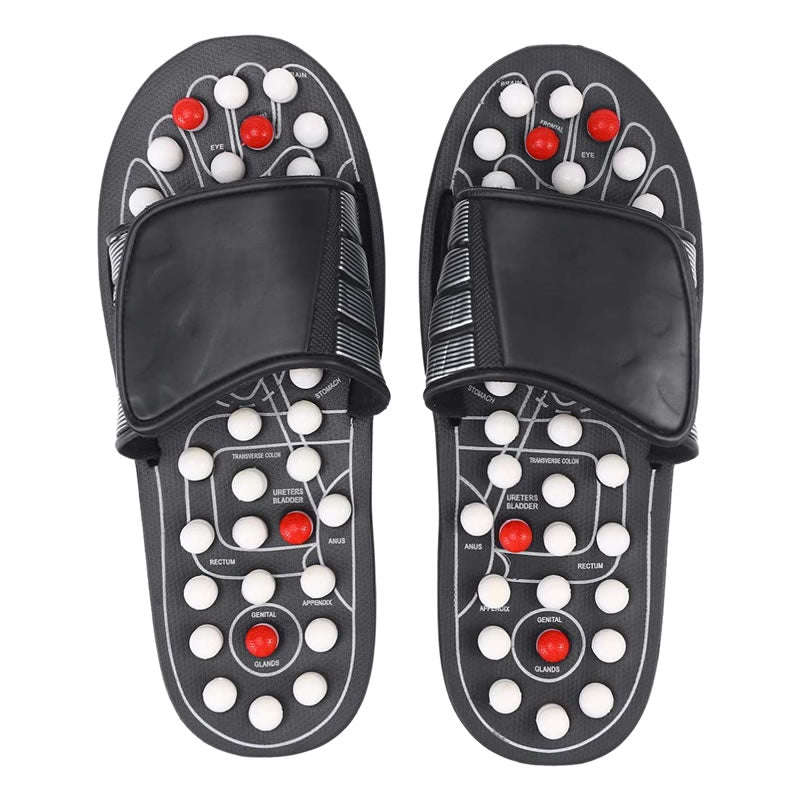 Pair Of Acupoint Reflexology Massage Therapy Slippers F49-8-68 38/39