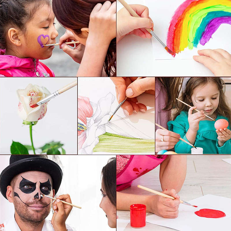 13-Pieces Paintbrushes And Palette Art Set 007-12N