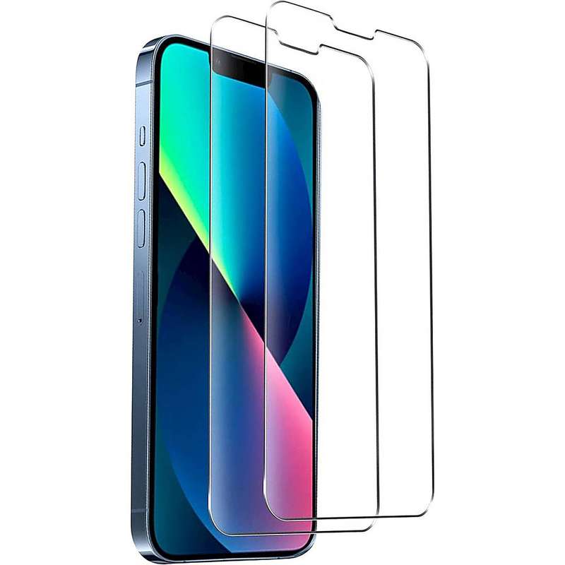 Tempered Glass Screen Protector for Apple iPhone 13 A2633 (Pack of 2)