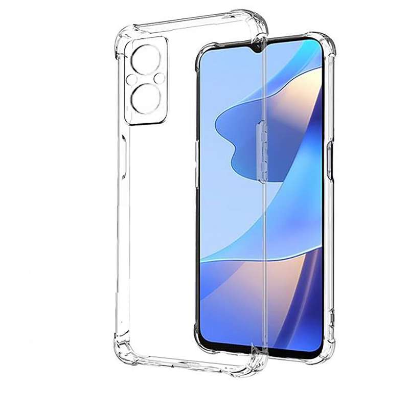 Protective Shockproof Gel Case for Oppo Reno7 Z 5G (2022) - Transparent