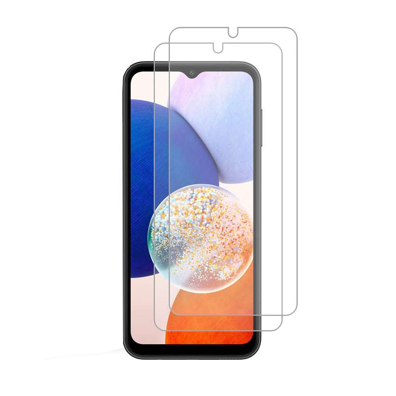 Tempered Glass Screen Protector for Samsung Galaxy A14 (2023)(Pack of 2)