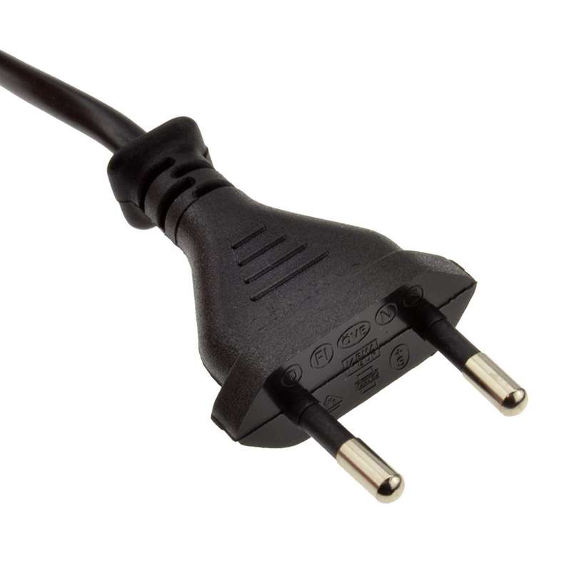 Euro Figure-8 Power Cord 2 Pin (C7/C8)