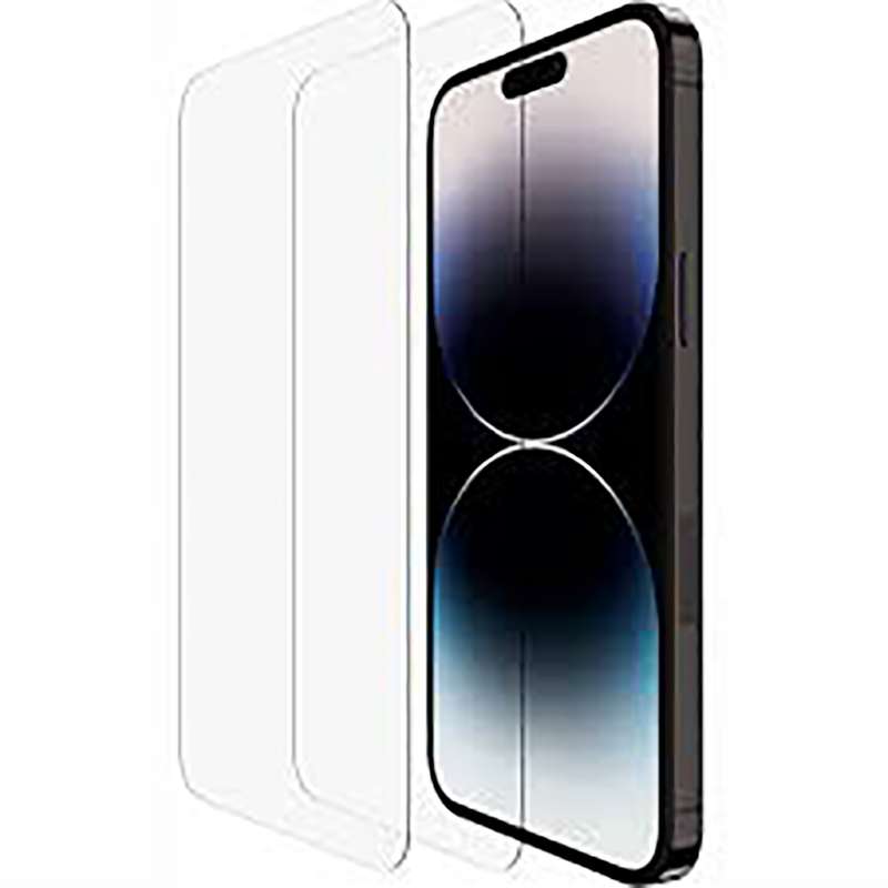 Tempered Glass Screen Protector for Apple iPhone 14 Pro A2890 (Pack of 2)