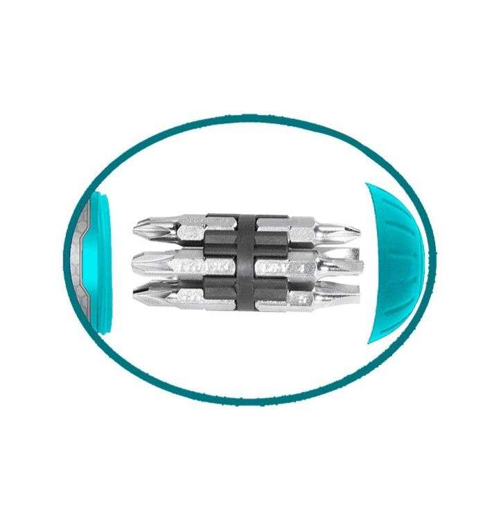 Total Screwdriver Set 13 In 1 Ratchet