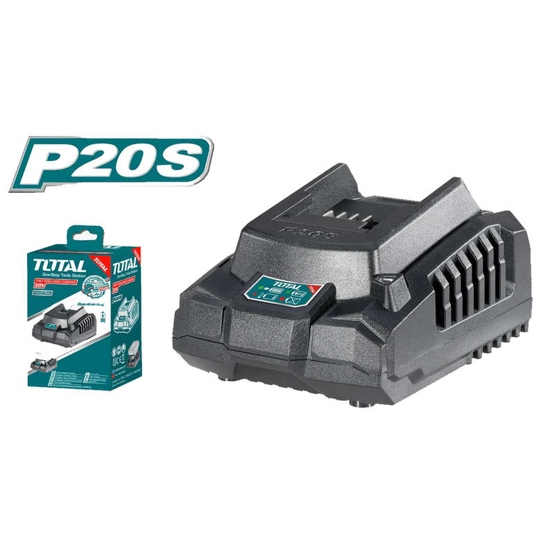 Total 20V Lithium-Ion Fast Intelligent Charger