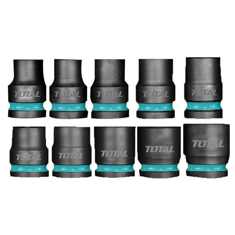 Total Tools 1/2" Impact Socket Set - 10 Pieces