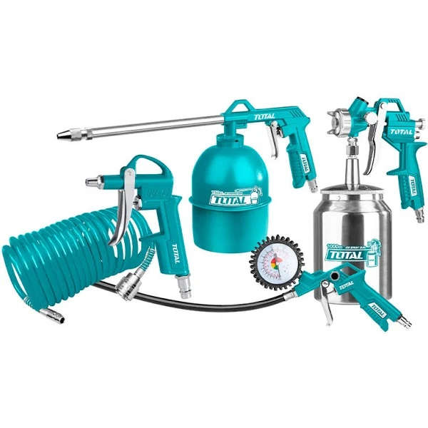 Total 5 Piece Air Tool Set