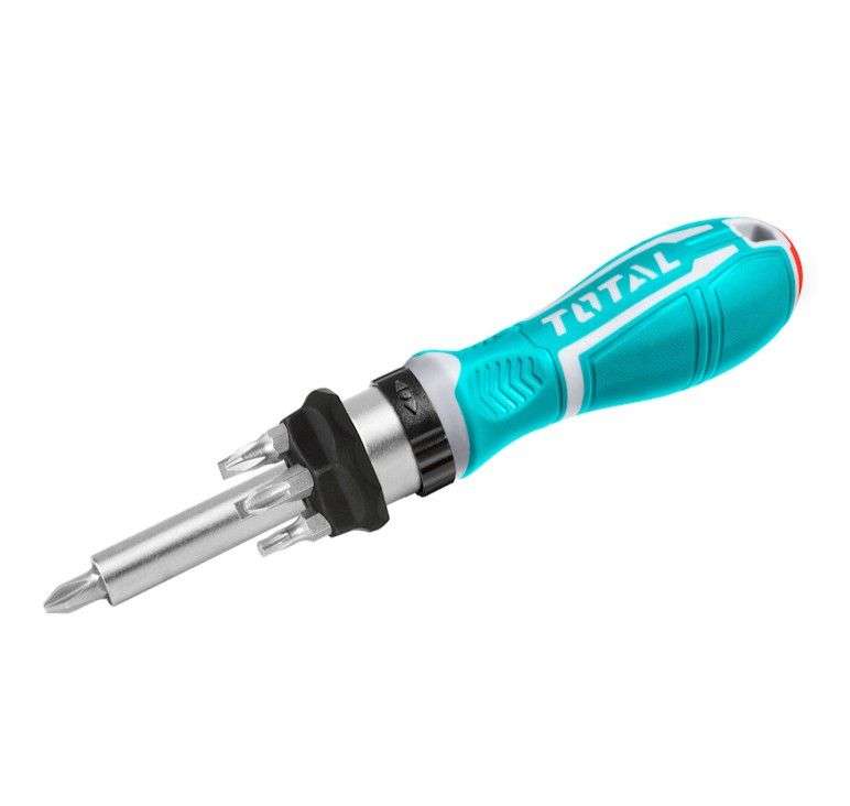 Total Ratchet Screwdriver Set - 8 Piece