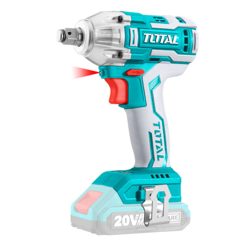 Total Cordless Impact Wrench 400Nm (1/2", Cordless)