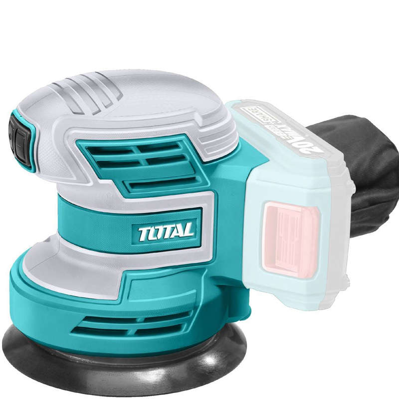 Total Cordless Random Orbit Sander (125mm, 20V)