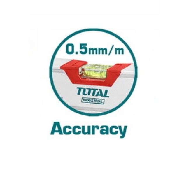 Total 1200mm Spirit Level with Powerful Magnets