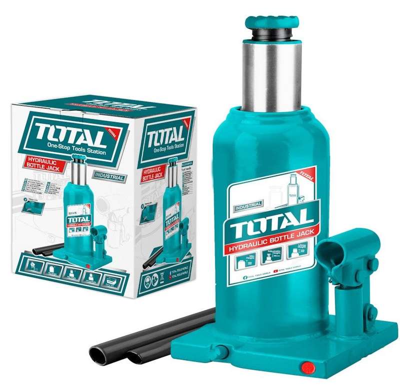 Total Hydraulic Bottle Jack - 6 Ton