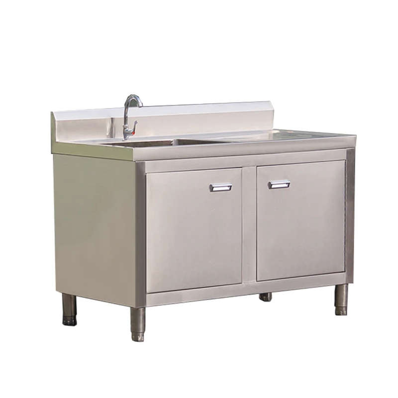 Single Bowl Sink Cabinet - 1700mm x 700mm x 900mmH -  RHS WORK AREA