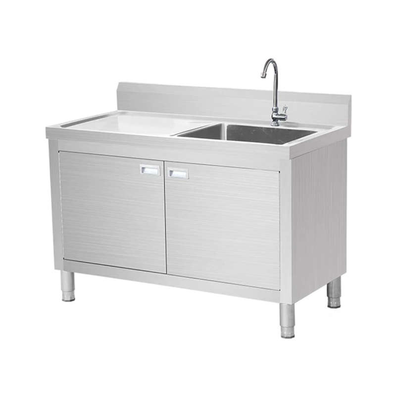Single Bowl Sink Cabinet - 1700mm x 700mm x 900mmH - LHS Work Area