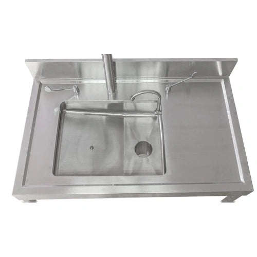 Bedpan Sluice Sink -  1200 X 600 X 1350 mm