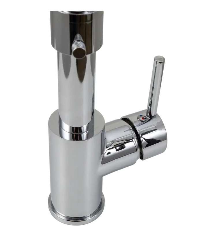Kitchen Mixer Tap with Pull Out Neck and Trigger Nozzle