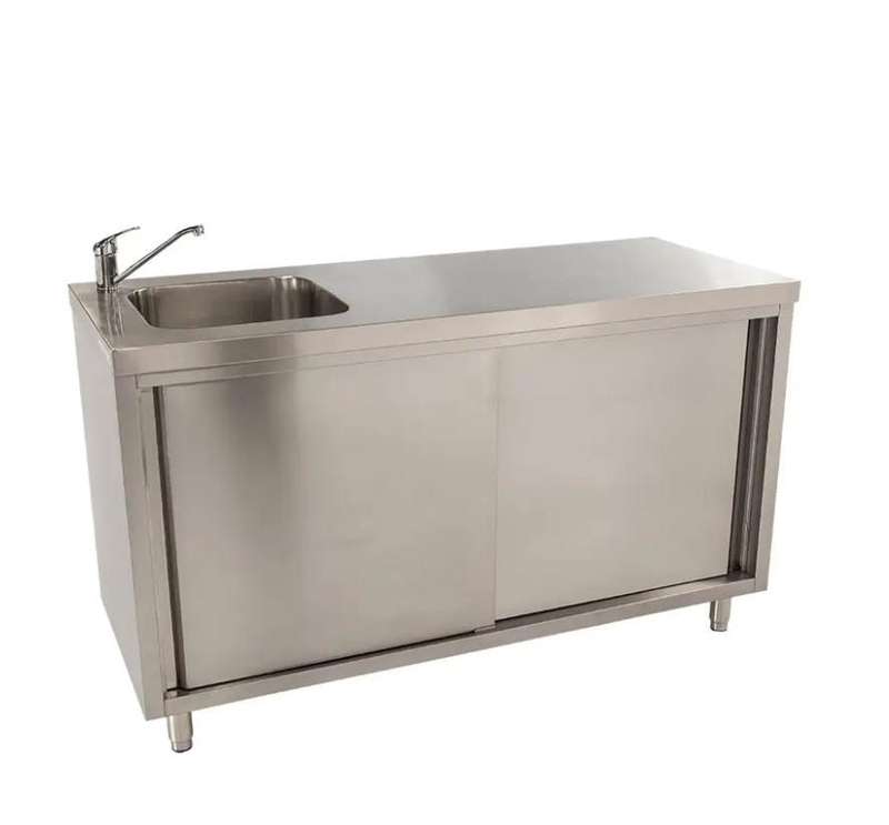 Single Bowl Sink Cabinet -  LHS or RHS Basin Intergration - 1500mm x 700mm x 900mmH