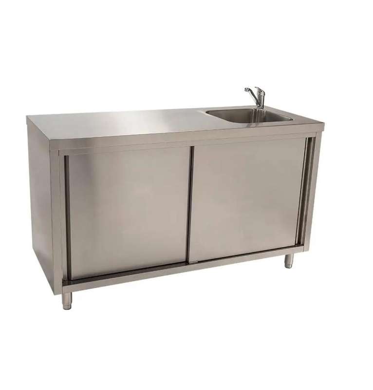 Single Bowl Sink Cabinet -  LHS or RHS Basin Intergration - 1500mm x 700mm x 900mmH