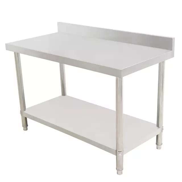 Stainless Steel Splash Back Workbench - 800mm