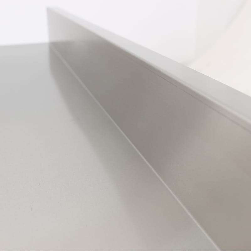 Stainless Steel Splash Back Workbench