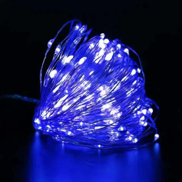 LED Fairy Lights - Battery Powered - 10m, 100 LED