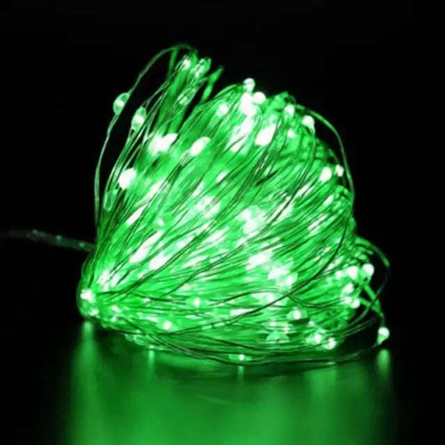 LED Fairy Lights - Battery Powered - 10m, 100 LED