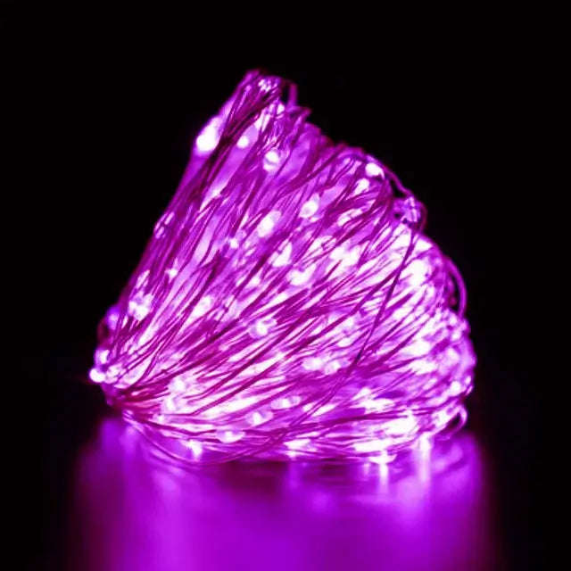 LED Fairy Lights - Battery Powered - 10m, 100 LED