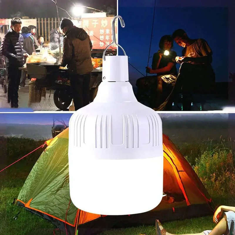 Portable Camping Light USB Rechargeable LED Hanging Light