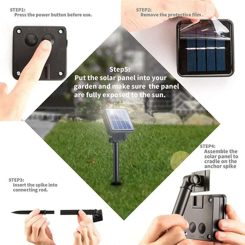 LED Outdoor Solar String Lights - 12m, 100 LED