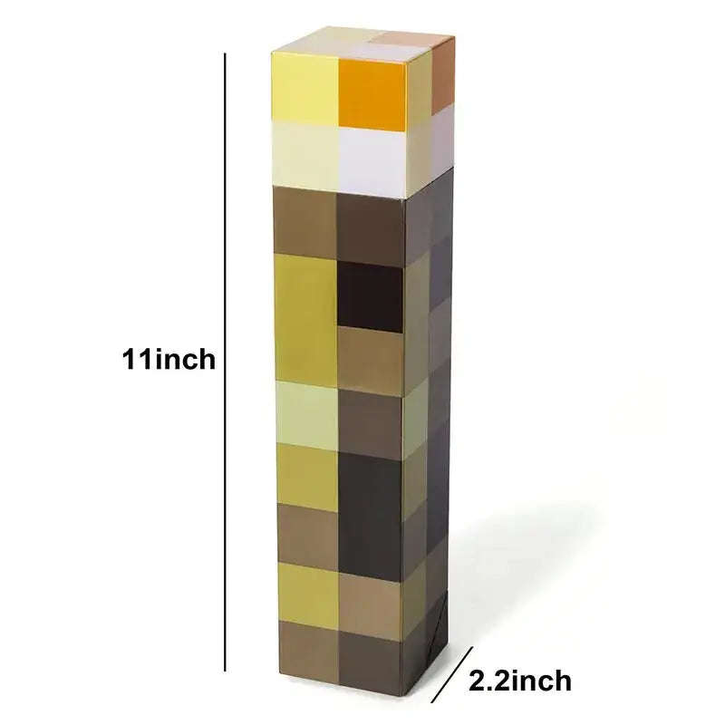 Minecraft Brownstone LED Night Light Torch