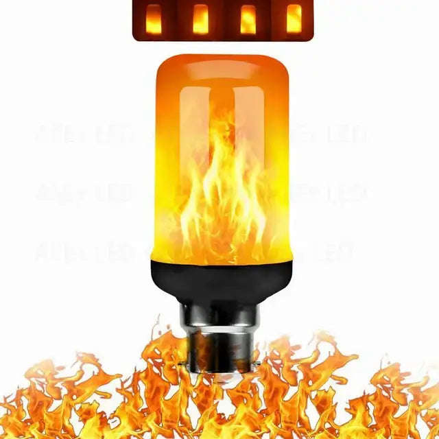 Simulated Flame LED Light Effect Bulb - 9W