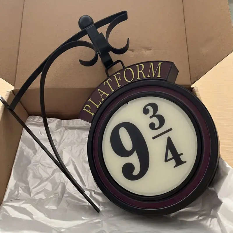 Harry Potter Platform 9 3/4 Decorative Wall Hanging Night Light