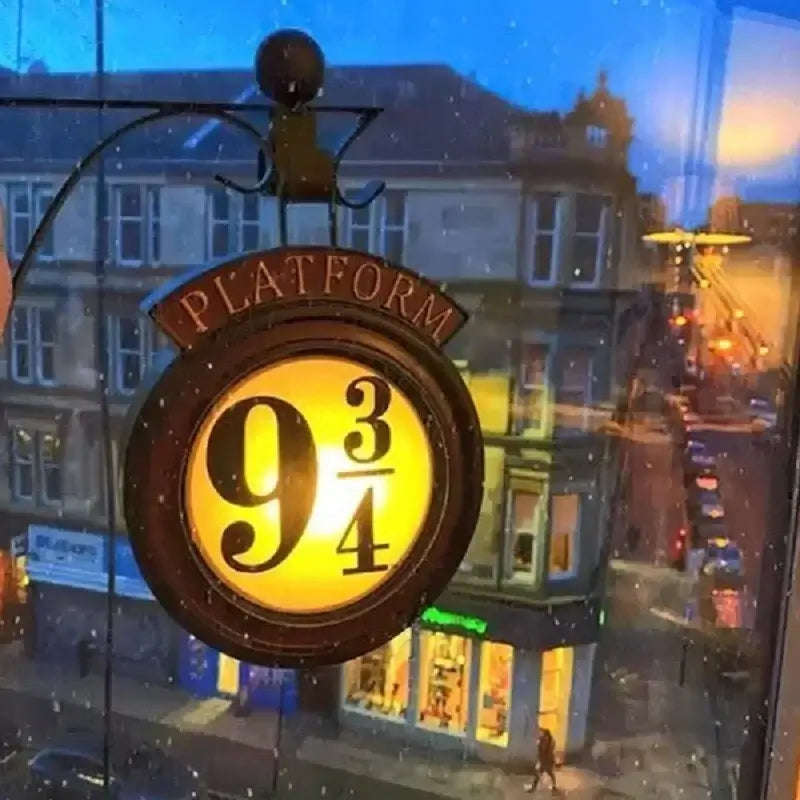 Harry Potter Platform 9 3/4 Decorative Wall Hanging Night Light