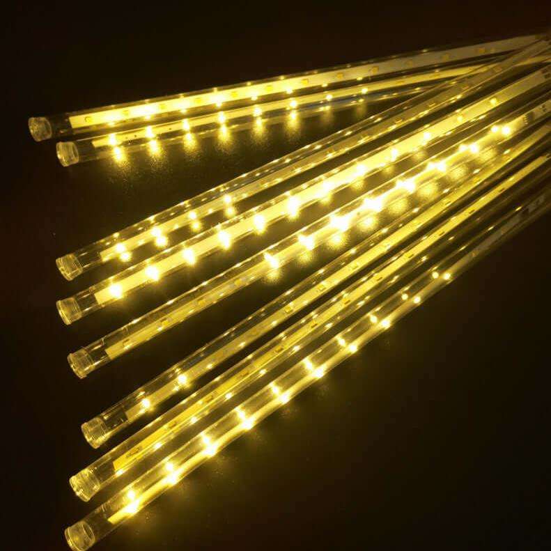 Meteor Shower Rain LED Fairy Lights - AC, 30cm, 8 Tubes