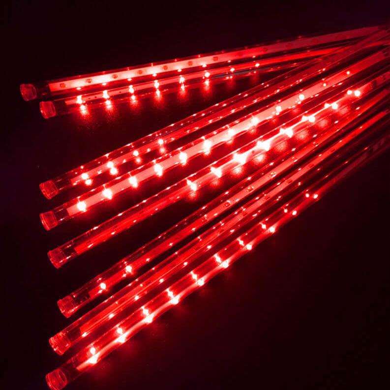 Meteor Shower Rain LED Fairy Lights - AC, 30cm, 8 Tubes