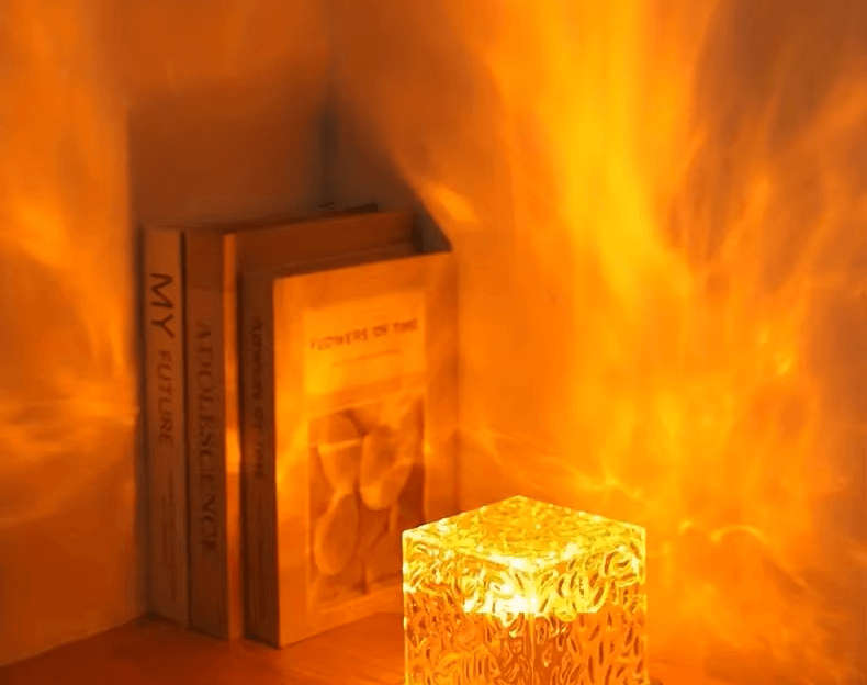 Ocean Wave Water Aurora Lamp Cube