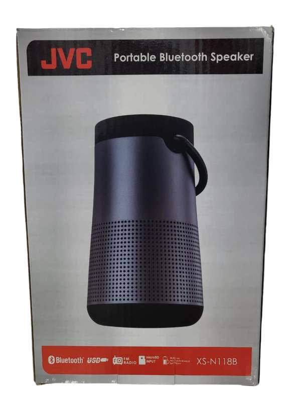 Jvc XS-N118B Portable Bluetooth Speaker