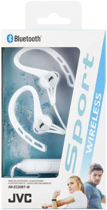 Jvc HA-EC20BT-W Sport Wireless Headphones
