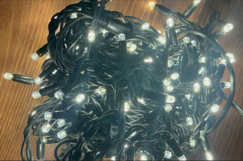 LED Outdoor Lights 20m - Warm White 4000K - Steady