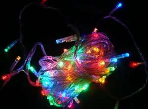 LED Fairy Lights Strings - Multicolour 20m