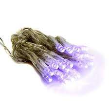 Battery lights - Lilac 2m