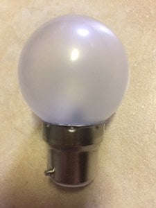 Globe LED G45-B22 - Red 1W