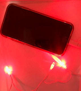 iPhone/Samsung fairy lights USB charging cable