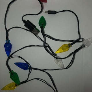iPhone Christmas Lights USB Charging Cable