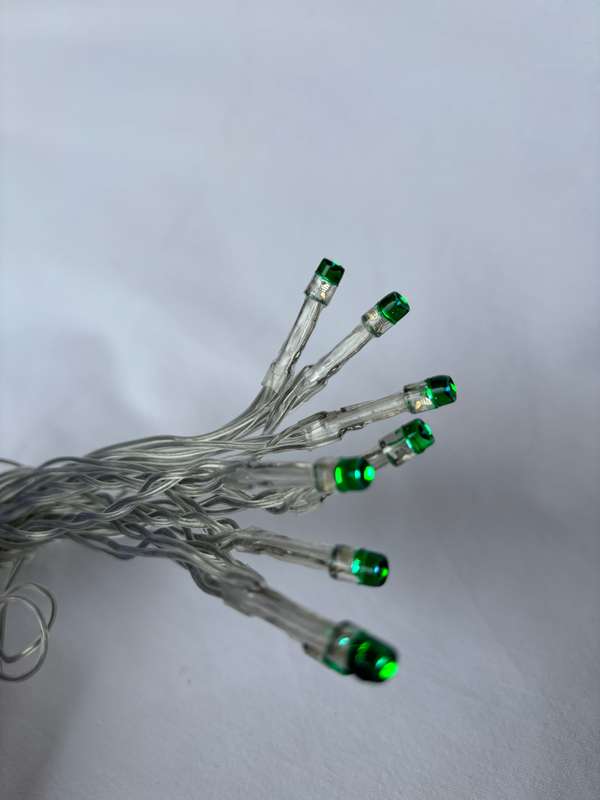 Battery lights - Turquoise 2m